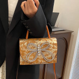 Red Daily Patchwork With Bow Bags