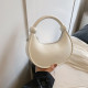 White Daily Simplicity Solid Zipper Bags