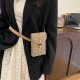 Brown Daily Patchwork Rhinestone Bags