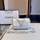White Casual Simplicity Letter Chains Bags