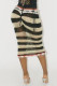 Black Sexy Color Block Bandage Hollowed Out Patchwork See-through Regular Mid Waist Patchwork Bottoms