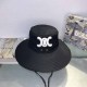 Black Casual Street Geometric Patchwork Hat