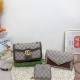 Coffee Casual Street Letter Chains Zipper Bags