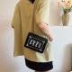 Black And White Daily Print Patchwork Bags