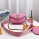 Pink Casual Simplicity Letter Patchwork Chains Bags