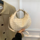 White Vintage Celebrities Animal Print Asymmetrical Bags