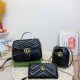 Black Casual Simplicity Letter Draw String Chains Zipper Bags