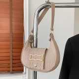 Rose Red Daily Simplicity Solid Texture Felt Bags