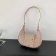 Khaki Daily Simplicity Solid Texture Felt Bags