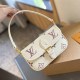 Purple Casual Street Letter Patchwork Bags
