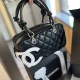 Black And White Casual Simplicity Letter Patchwork Zipper Bags