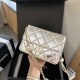 Silver Casual Simplicity Letter Chains Bags