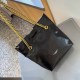 Black Gold Casual Simplicity Letter Chains Bags