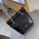 Black Silver Casual Simplicity Letter Chains Bags
