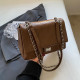 Deep Coffee Simplicity Solid Fold Bags