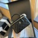 Black Casual Simplicity Letter Chains Zipper Bags