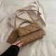 Khaki Casual Simplicity Letter Patchwork Bags