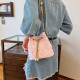 Pink Daily Plaid Patchwork Bags