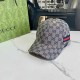 Grey Casual Street Letter Patchwork Hat