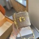 Khaki Casual Simplicity Letter Chains Zipper Bags