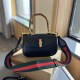 Black Casual Simplicity Solid Patchwork Bags