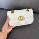 White Casual Simplicity Letter Patchwork Chains Bags