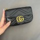 Black Casual Simplicity Letter Patchwork Chains Bags