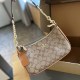Brown Street Simplicity Letter Patchwork Zipper Bags