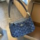 Blue Street Simplicity Letter Patchwork Zipper Bags