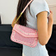 Pink Daily Patchwork Bags