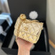 Gold Casual Simplicity Letter Chains Bags