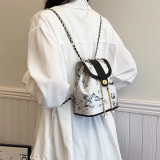 Pink Daily Print Patchwork Bags
