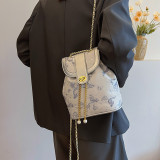 Pink Daily Print Patchwork Bags