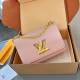 Pink Casual Simplicity Letter Patchwork Bags