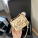 Gold Casual Simplicity Letter Chains Bags