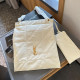 White Casual Simplicity Letter Patchwork Bags