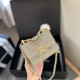 Lady Grey Casual Simplicity Letter Chains Bags
