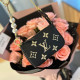 Black Casual Sweet Letter Patchwork Chains Bags