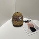White Casual Street Letter Embroidered Hat