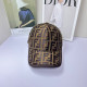 Coffee Casual Street Letter Patchwork Hat