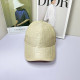 Beige Casual Street Letter Patchwork Hat
