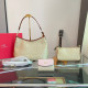 Beige Casual Simplicity Letter Patchwork Zipper Bags