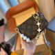 Brown Casual Sweet Letter Patchwork Chains Bags
