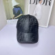Black Casual Street Letter Patchwork Hat