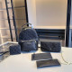 Black Casual Street Letter Patchwork Chains Bags