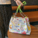 Green Street Print Patchwork Bags