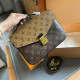 Brown Casual Street Letter Patchwork Metal Accessories Decoration Bags