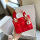 Red Casual Simplicity Solid Metal Accessories Decoration Bags