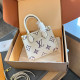 Dark Purple Casual Street Letter Patchwork Bags