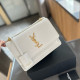 White Casual Letter Patchwork Chains Bags
